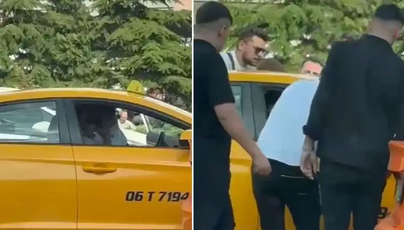 Trafik Kavgaları: Taksi Şoförüne Yumruk Atan Sürücü Gözaltına Alındı