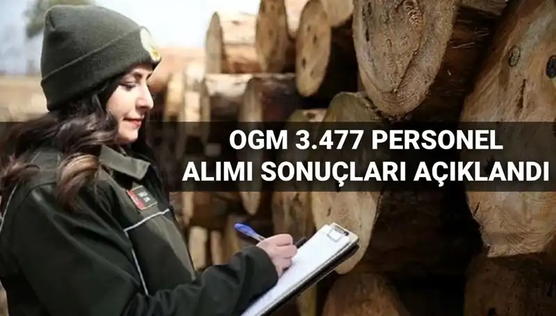OGM 2025 Personel Alımı Sonuçları Açıklandı: Şoför ve Temizlik Elemanları İçin Süreç Başladı