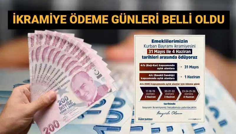 Emekli Bayram İkramiyeleri İçin Tarih Belli Oldu: 4 Bin TL Ödeme Detayları