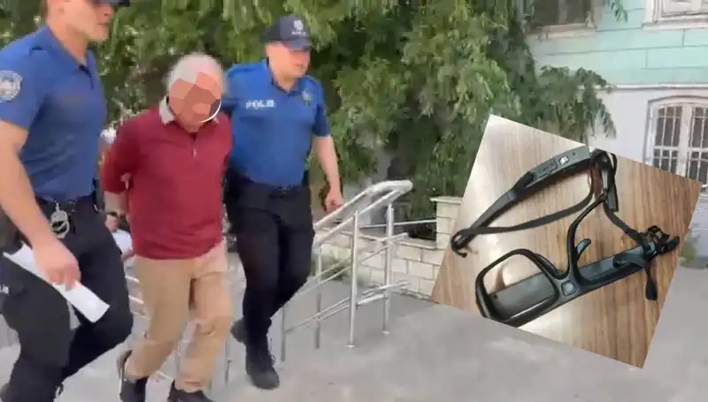 Kayıt Altına Aldığı Kadınlarla Başı Dertte: Kameralı Gözlükle Yakalandı