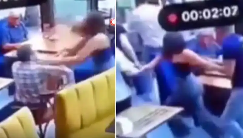Eğlence Mekanında Skandal: Garsonun Tokadı İşlek Caddede Yankılandı!
