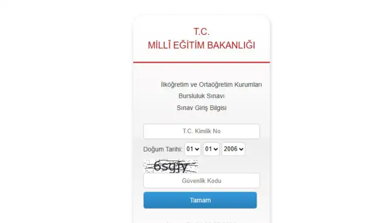 2025 MEB Bursluluk Sınavı Giriş Belgesi Ne Zaman Yayınlanacak?