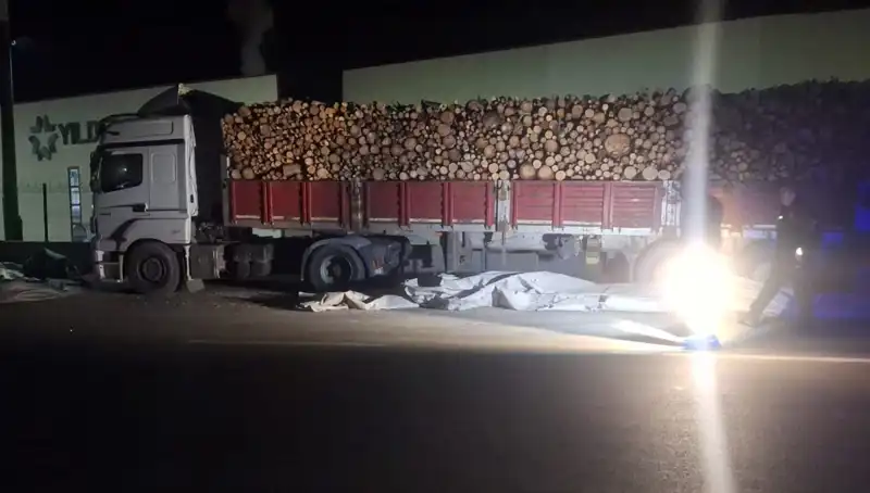 Brandayı Toplayan TIR Sürücüsüne Otomobil Çarpması: Korkutan Kaza Detayları
