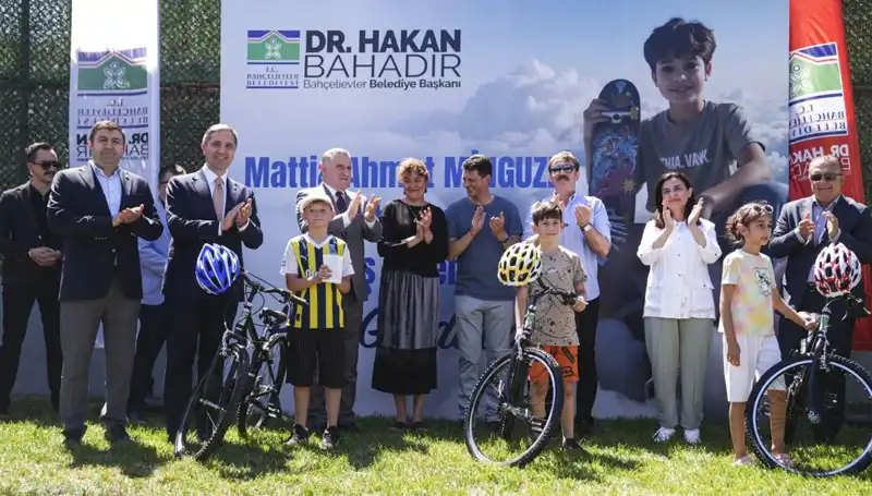 Bahçelievler'de Açılan Mattia Ahmet Minguzzi Skate Parkı, Gençlerin Yeni Buluşma Noktası