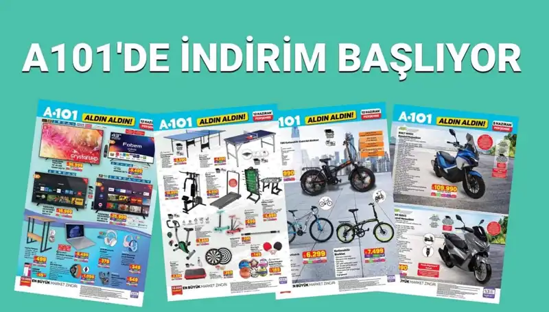 A101’de 12 Haziran 2025 Aktüel Kataloğu: Teknolojiden Spora Her Şey Sizi Bekliyor!
