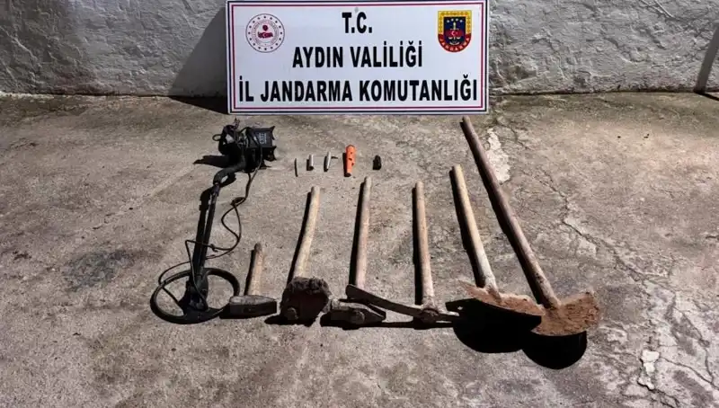 Aydın’da Kaçak Kazı Suçüstü: Tarihi Hazine Peşinde Kimler Varsınız?