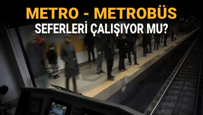 İstanbul’da Metrobüs ve Metro Hattındaki Son Durum Nedir?